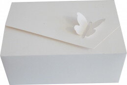 Zákusková krabice s motýlem 18x12,7x8