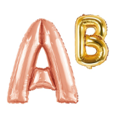 Foliové balónky písmena 35cm