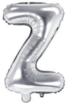 Fóliové písmeno 35cm Stříbrné