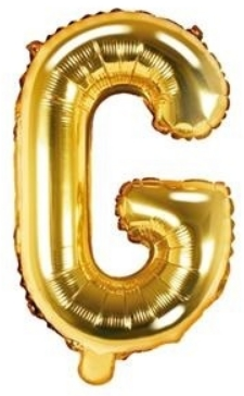 Fóliové písmeno 35cm Zlaté