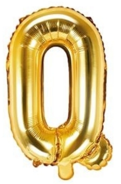 Fóliové písmeno 35cm Zlaté