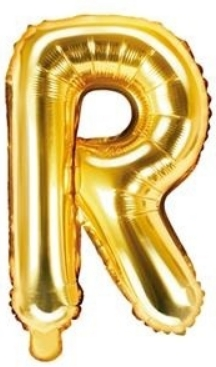Fóliové písmeno 35cm Zlaté