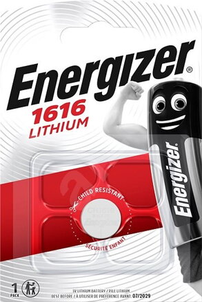 Baterie ENERGIZER CR 1616 1ks