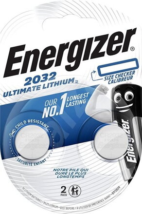 ENERGIZER Lithium Ultimate CR2032 duo