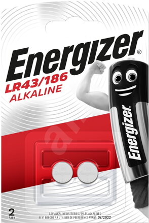 Baterie ENERGIZER LR43/186A 2ks