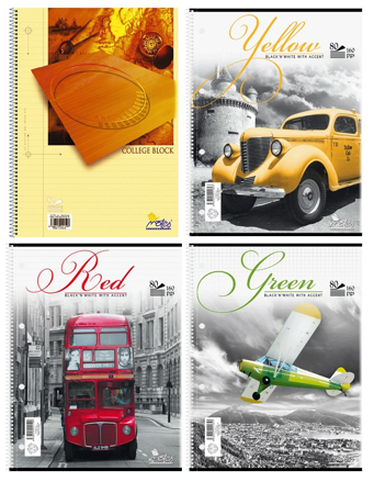 Blok A4 Kollegien linkovaný 80ls