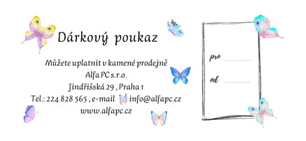 Dárkový poukaz v hodnotě 