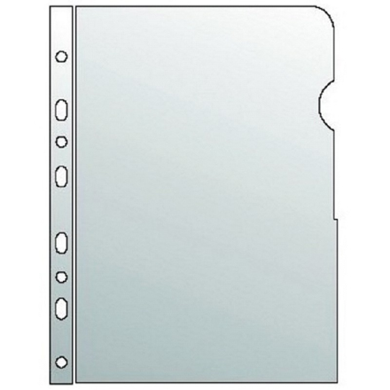 Závěsný euro obal U/L A4 180µ čirý