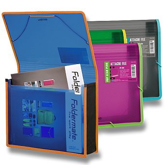 Aktovka na dokumenty FolderMate Pop Gear Plus - A4, výběr barev