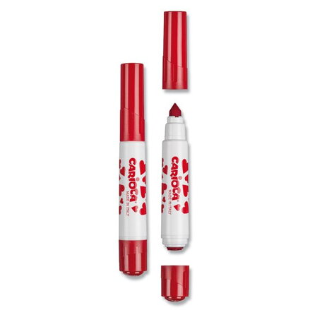 DĚTSKÉ FIXY CARIOCA STAMP MARKERS - 12 BAREV