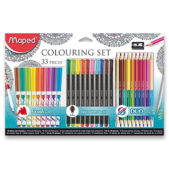 VÝTVARNÁ SADA MAPED COLORING SET - 33 KUSŮ