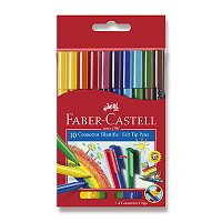 DĚTSKÉ FIXY FABER-CASTELL CONNECTOR - 10 BAREV