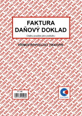 Faktura A4 daňový doklad NCR