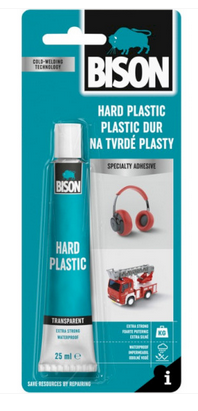BISON - Lepidlo na studené svařování tvrdých plastů. - 30 G