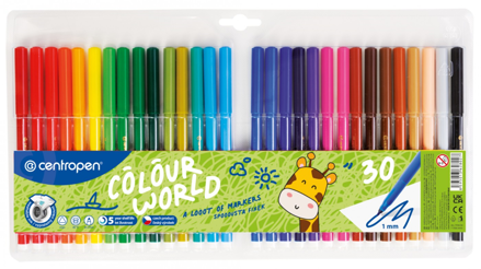 Popisovač 7550 Centropen sady - různé velikosti