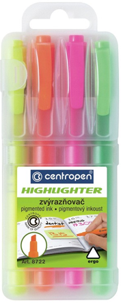 Zvýrazňovač Centropen 8722