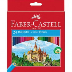 PASTELKY FABER-CASTELL - 24 BAREV