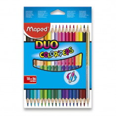 Pastelky 18 / 36 ks - MAPED COLOR'PEPS DUO