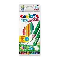 Pastelky 12 ks - CARIOCA TITA TRIANGULAR  -MAXI