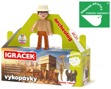 Igráček - figurka s vykopávkami