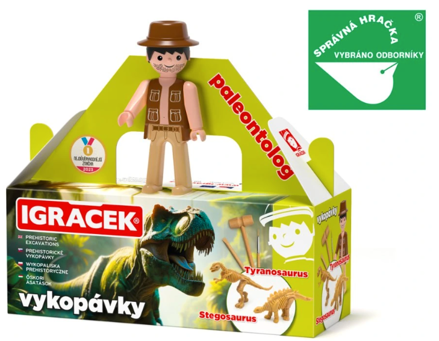 Igráček - figurka s vykopávkami