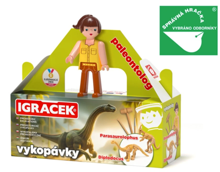 Igráček - figurka s vykopávkami