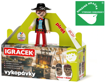 Igráček - figurka s vykopávkami