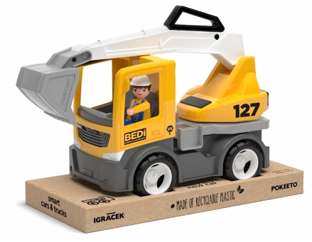 ECO MultiGO Build - Bagr s řidičem žlutý