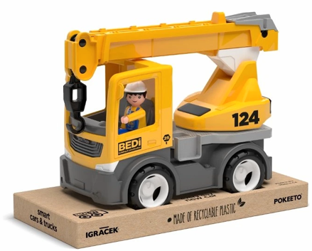 ECO MultiGO Build - Bagr s řidičem žlutý