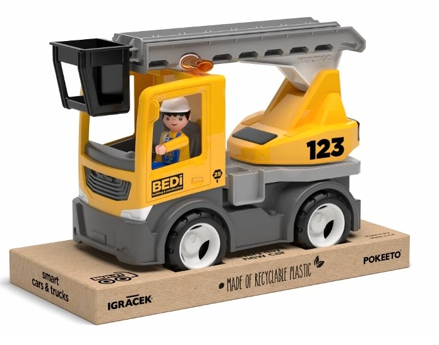 ECO MultiGO Build - Bagr s řidičem žlutý