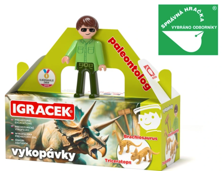 Igráček - figurka s vykopávkami
