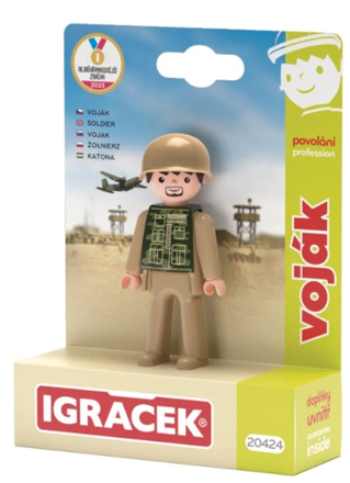 Igráček figurky práce