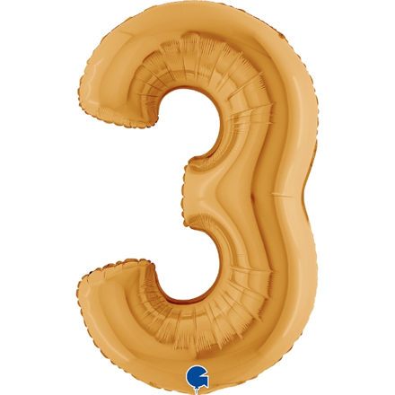 Balónek folióvý číslice 102cm 0-9