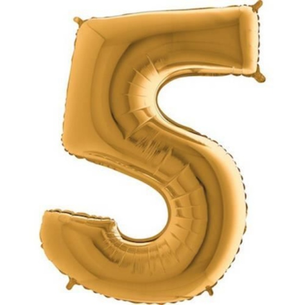 Balónek folióvý číslice 102cm 0-9