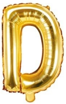 Fóliové písmeno 35cm Zlaté