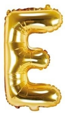 Fóliové písmeno 35cm Zlaté