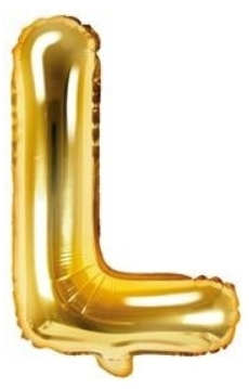 Fóliové písmeno 35cm Zlaté