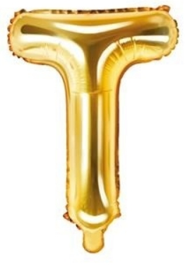 Fóliové písmeno 35cm Zlaté