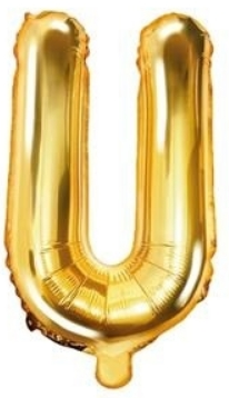 Fóliové písmeno 35cm Zlaté