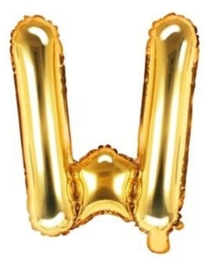 Fóliové písmeno 35cm Zlaté