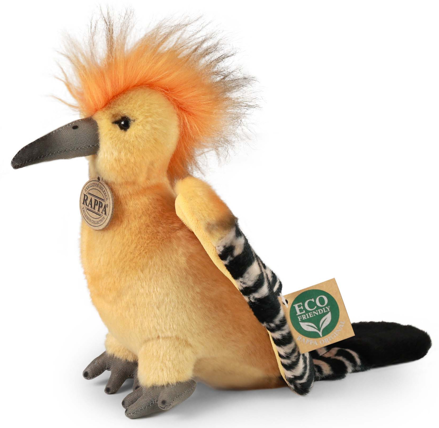 Plyšový dudek chocholatý 22 cm ECO-FRIENDLY