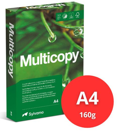 Xerografický papír Multicopy - A4 160 g / 250 listů