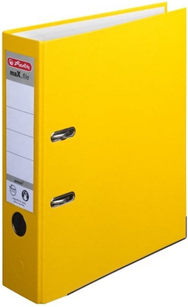 Pákový pořadač A4 80mm PP Herlitz MaX.Fi