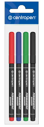 Permanentní popisovač 2536 sada 4ks