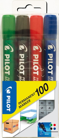 Permanentní popisovač Pilot 100