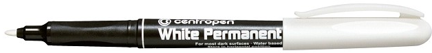 Popisovač Centropen 2686 White permanentní