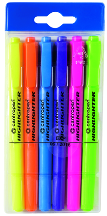 Zvýrazňovač Centropen 8722