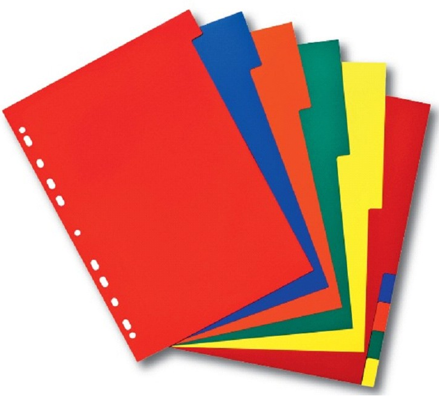 Rozřaďovač A4 PP 10ls barevný