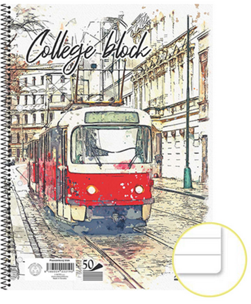 Blok A4 Kollegien linkovaný 50ls