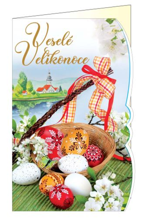 Blahopřání do obálky vajíčka